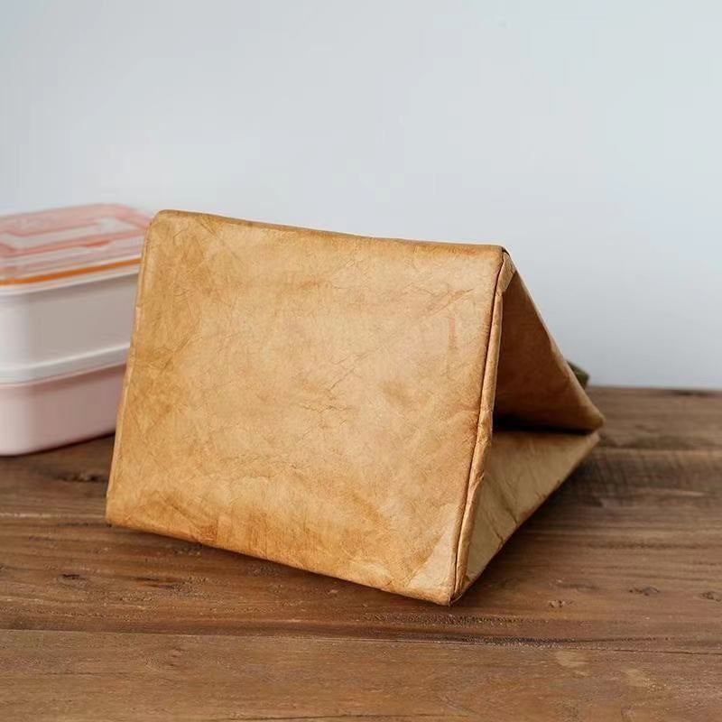 Green Eco-Friendly Insulated Lunch Bag with Handle