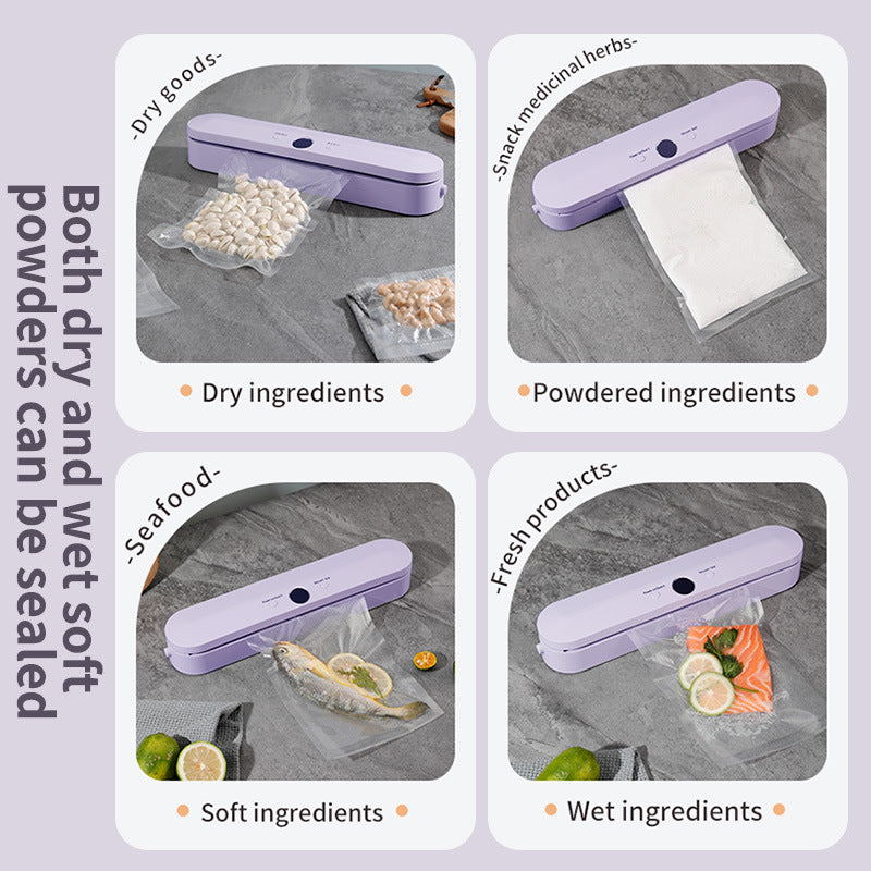 Wireless Portable Vacuum Sealing Machine