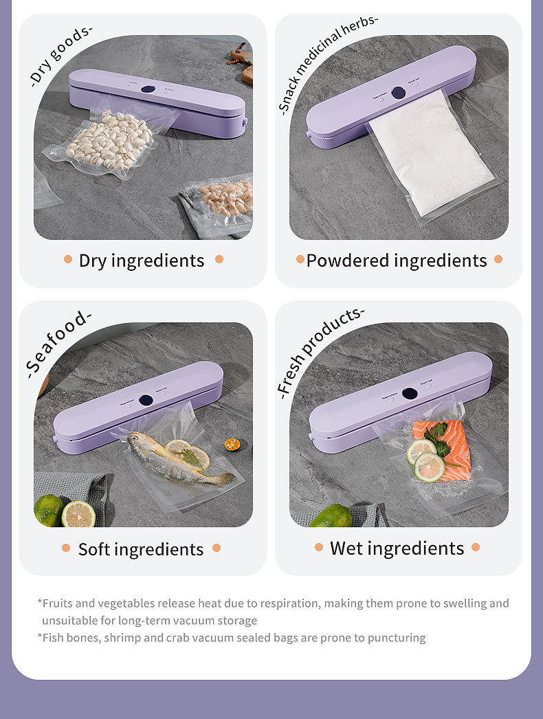 Wireless Portable Vacuum Sealing Machine