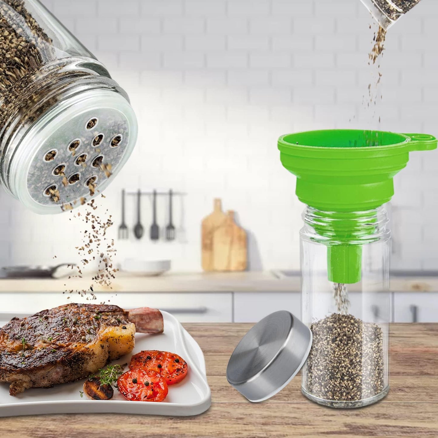 CARLA HOME 20-Jar Spice Rack Organiser Storage