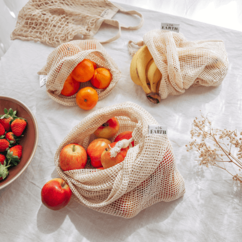 10 piece Food Storage Bundle + added Organic Mesh Bag