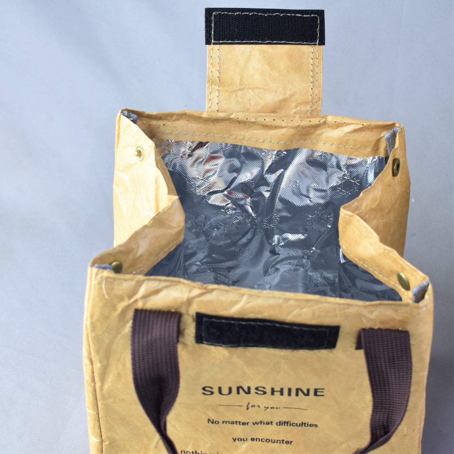 Green Eco-Friendly Insulated Lunch Bag with Handle
