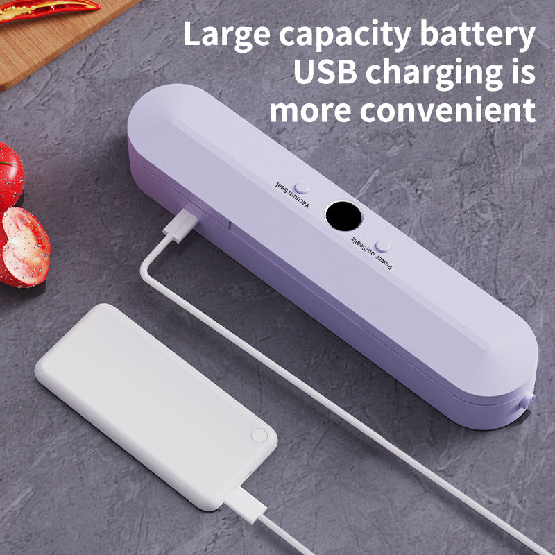 Wireless Portable Vacuum Sealing Machine