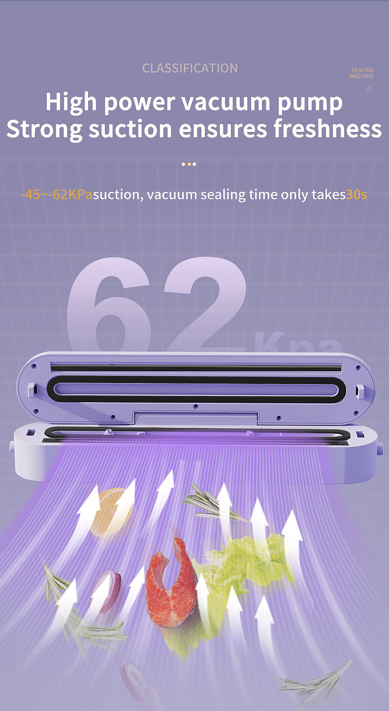 Wireless Portable Vacuum Sealing Machine